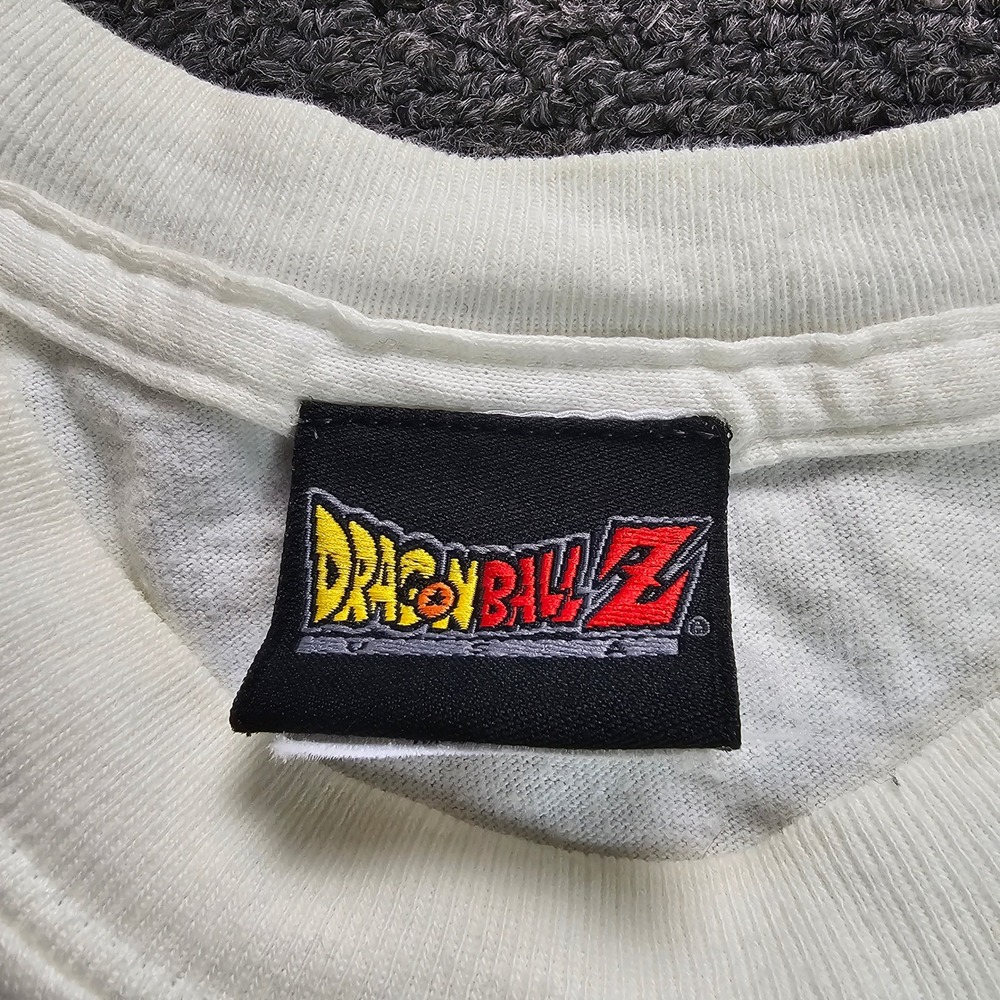 Vintage Dragon Ball Z Trunks Graphic Shirt White Mens Small Anime Y2K Youth XL - Picture 5 of 9